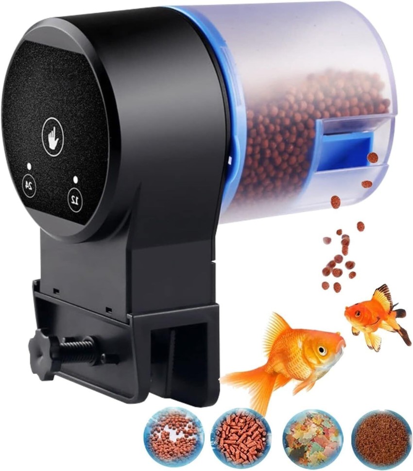 Buraq Automatic Fish Feeder Digital Automatic Fish Feeder Price in India Buy Buraq Automatic Fish Feeder Digital Automatic Fish Feeder online at Flipkart