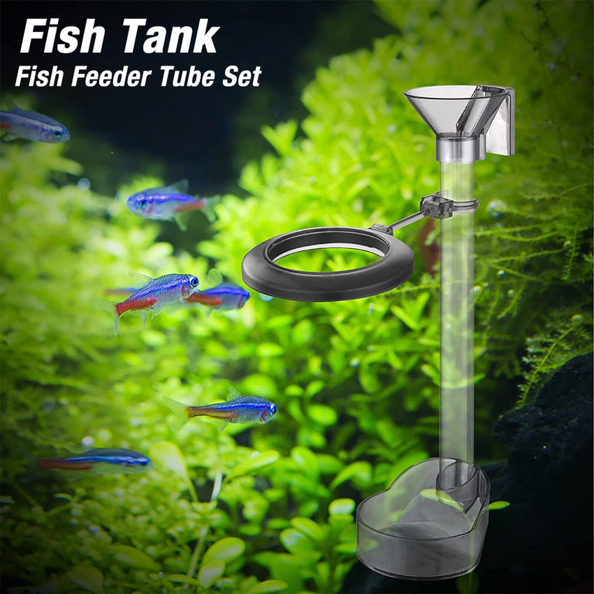 Tube outlet fish tank