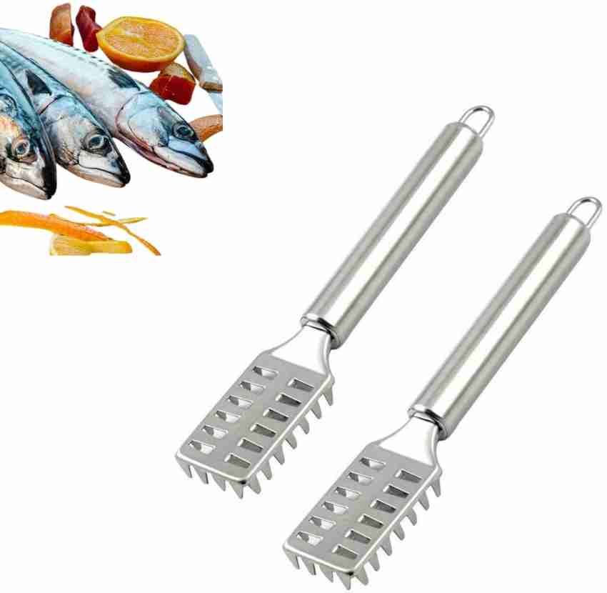 VREPPEN Stainless Steel fish scale remover scraper Peeler cutter