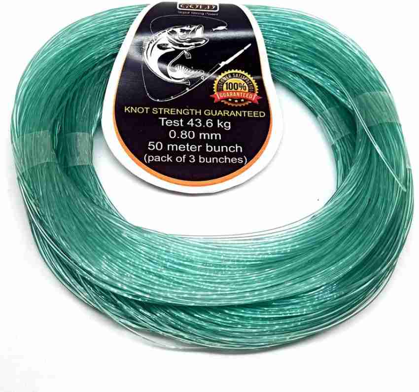 Saltwater Clear Monofilament Fishing Fishing Lines & Leaders 30 lb Line  Weight for sale