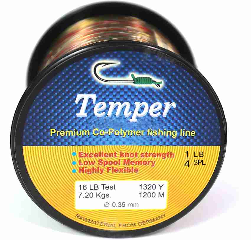 Temper Monofilament Fishing Line Price in India - Buy Temper