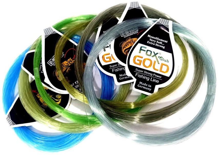 FOXCLUB (GOLD) Monofilament Fishing Line Price in India - Buy