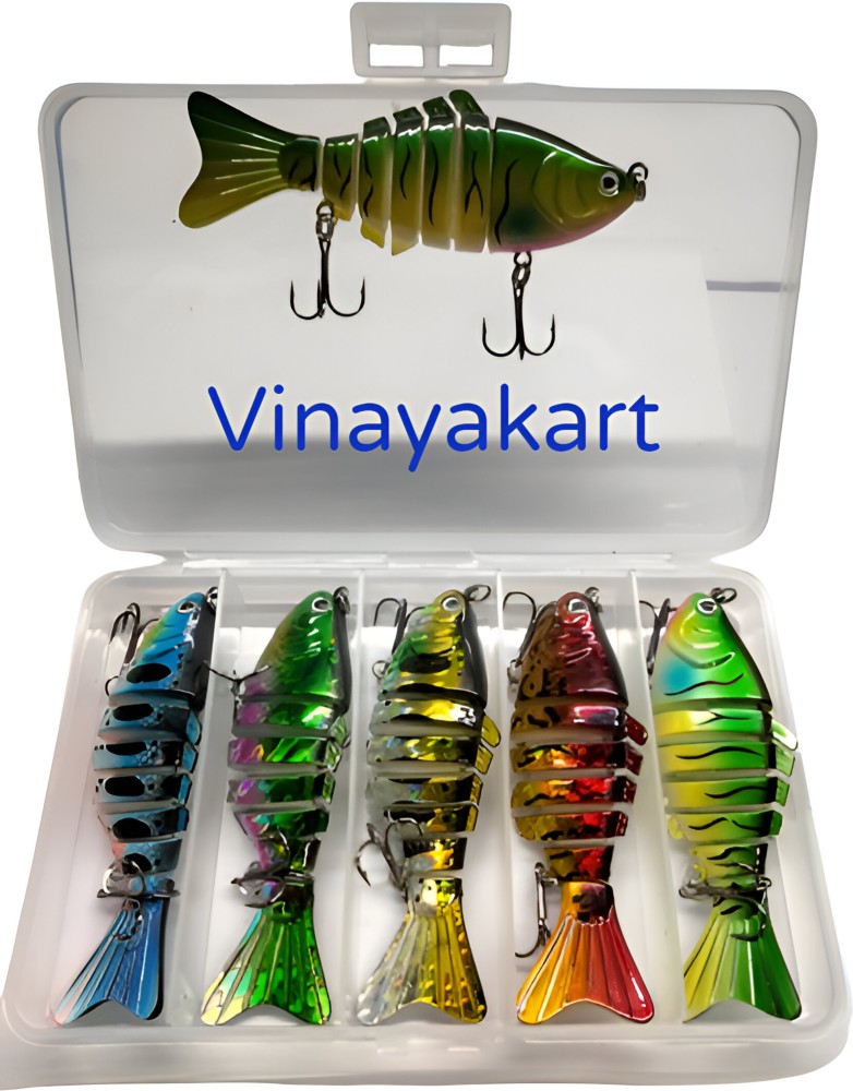 Vinayakart Jigs Plastic Fishing Lure Price in India - Buy Vinayakart Jigs  Plastic Fishing Lure online at
