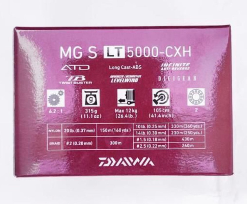 Daiwa MG S LT5000-CXH Spinning Reels at Rs 2530.00