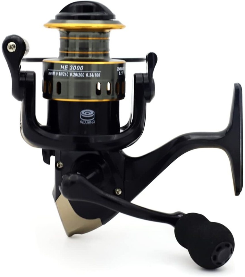 HASTHIP 11BB 5.2: 1 Gear Ratio Spinning Fishing Reel, Handle
