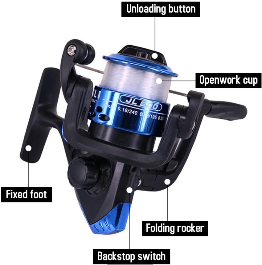 Sikme 7-Foot Fishing Rod and Reel Combo Casting Excellence Blue Fishing Rod  Price in India - Buy Sikme 7-Foot Fishing Rod and Reel Combo Casting  Excellence Blue Fishing Rod online at