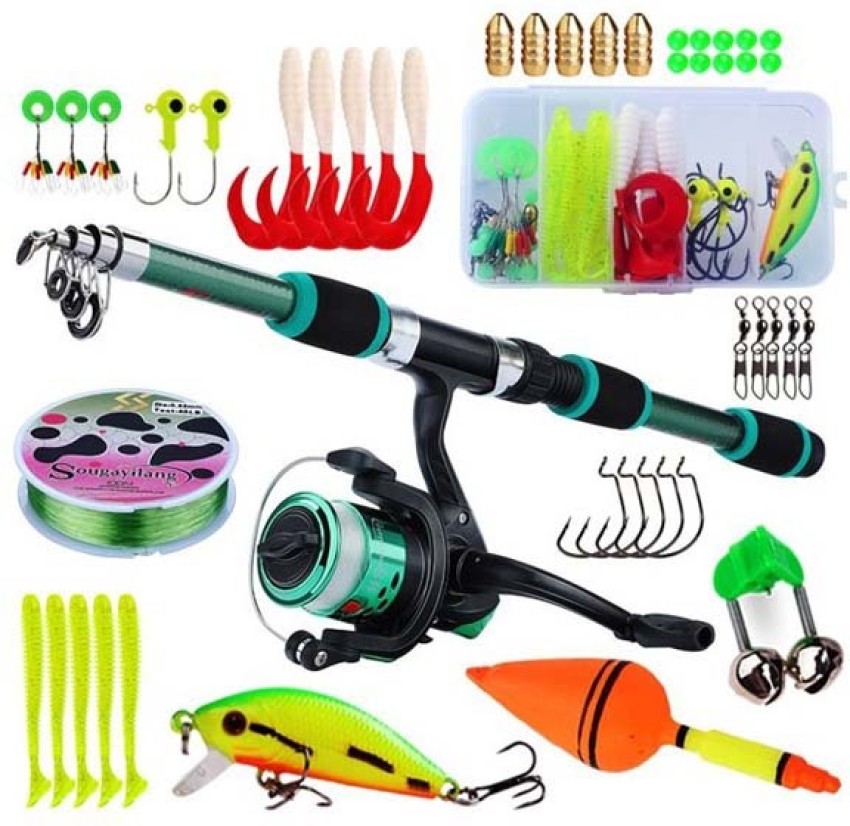 Brighht 7FT210 Set Fishing Combo Accessories Multicolor Fishing