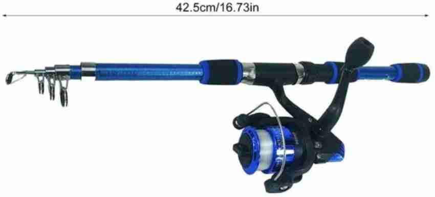 Fishing rod Fishing spinng rod and reel set 210 f Blue Fishing Rod Price in  India - Buy Fishing rod Fishing spinng rod and reel set 210 f Blue Fishing  Rod online
