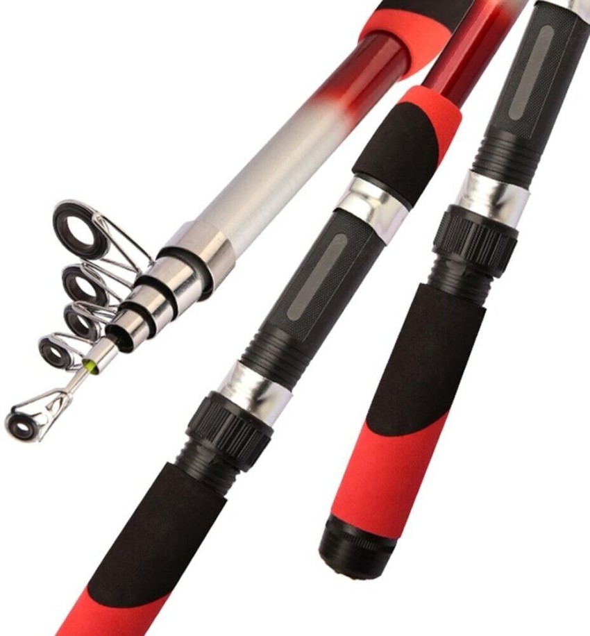 SPRED Fishing rod and reel Complete fishing set combo R-210 Red, Black  Fishing Rod Price in India - Buy SPRED Fishing rod and reel Complete  fishing set combo R-210 Red, Black Fishing