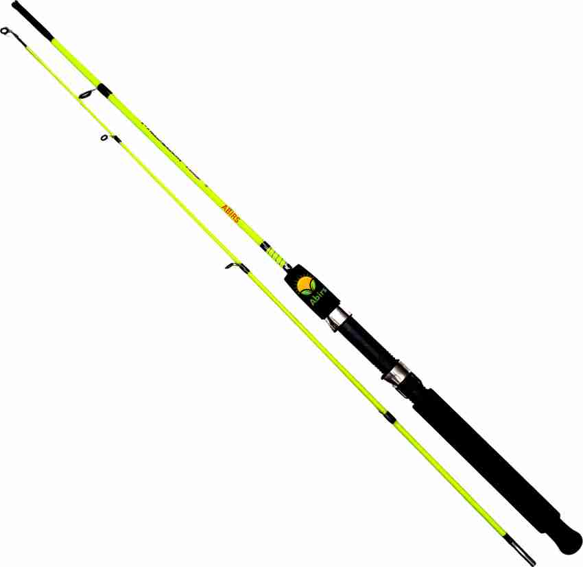 Abirs 2 part fishing rod 5 feet solid 1.5 Multicolor Fishing Rod
