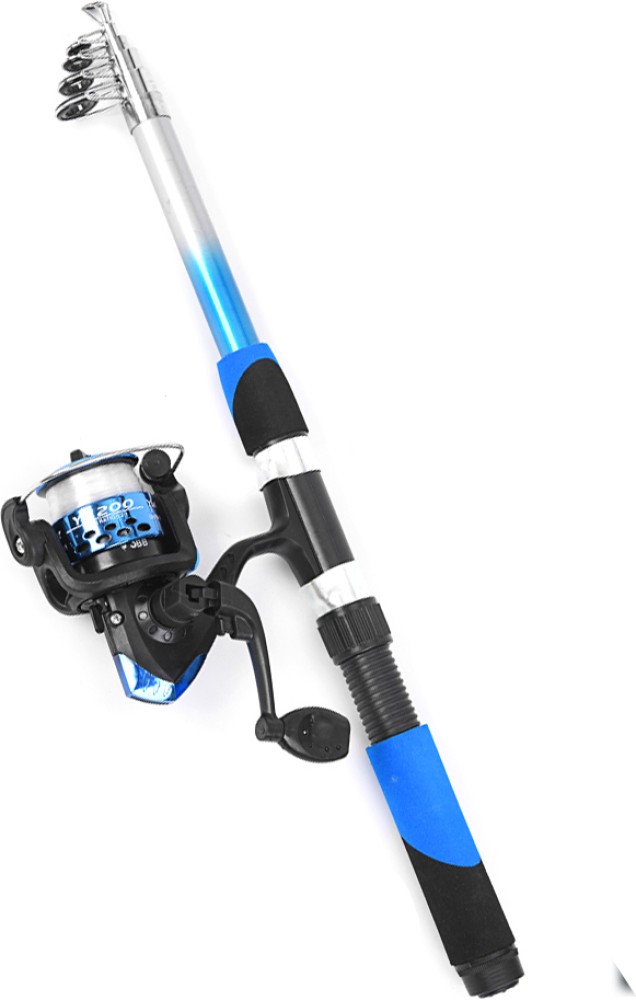 Brighht 2.1m Telescopic Fiberglass Rod Spinning Fishing Reel Professional  Fishing Pole Set ZE99 Multicolor Fishing Rod Price in India - Buy Brighht  2.1m Telescopic Fiberglass Rod Spinning Fishing Reel Professional Fishing  Pole