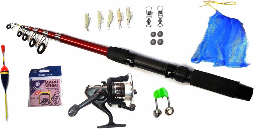Styleicone 8 ft rod, spinning reel ,top material combo 03 Red