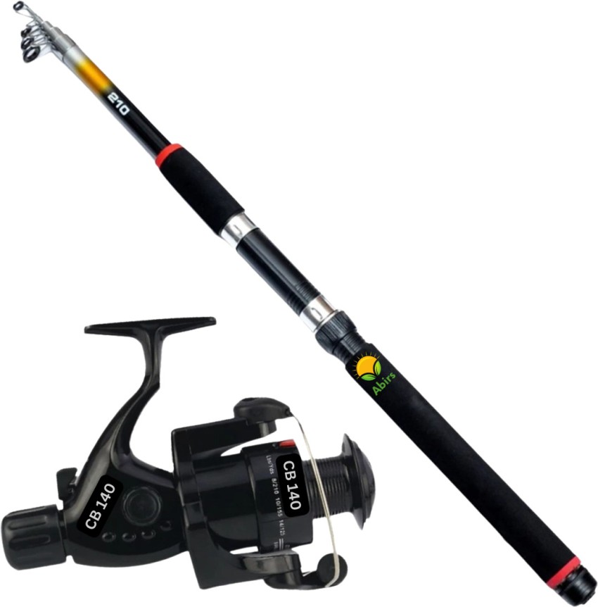 Abirs 210 with cobla set set Multicolor Fishing Rod Price in India - Buy  Abirs 210 with cobla set set Multicolor Fishing Rod online at