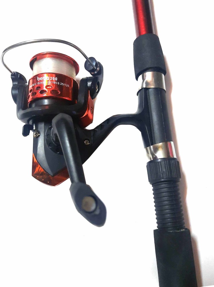 Styleicone 8 ft rod, spinning reel ,top material combo 03 Red