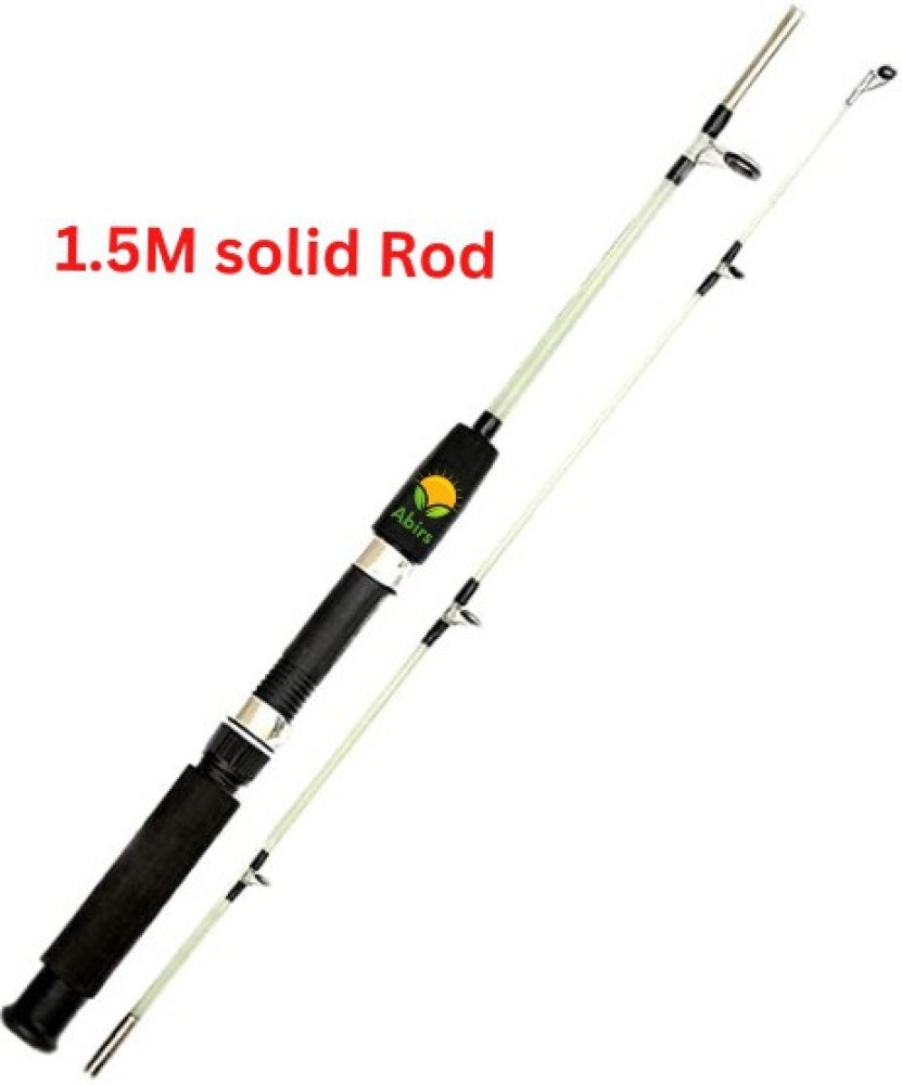 Abirs 1.5M unbreakable solid fiber fishing rod 150cm / 6Ft