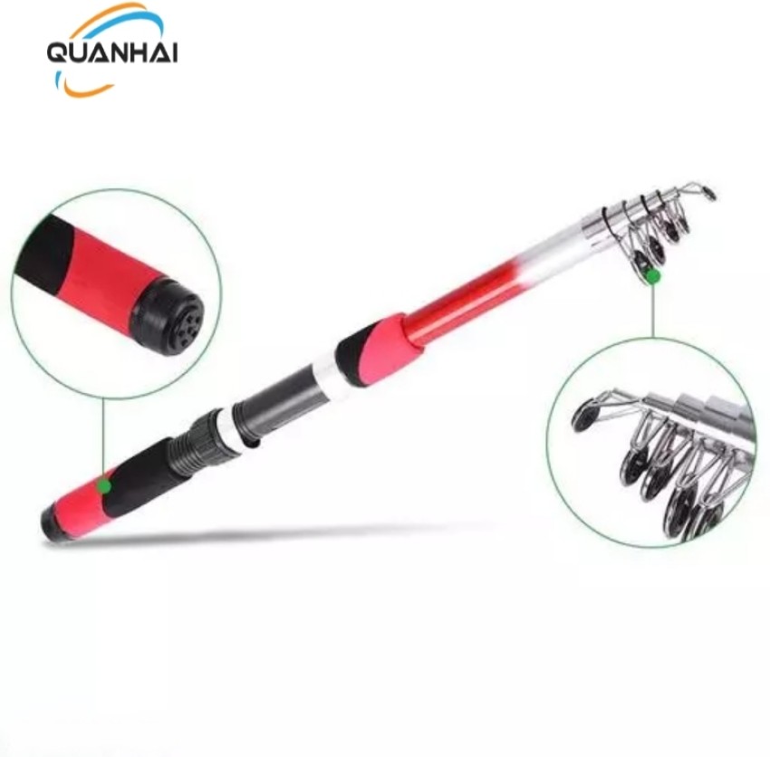 quanhai Fishing rod and reel set with bell hook fatna waight line Q-277set  Multicolor Fishing Rod Price in India - Buy quanhai Fishing rod and reel  set with bell hook fatna waight