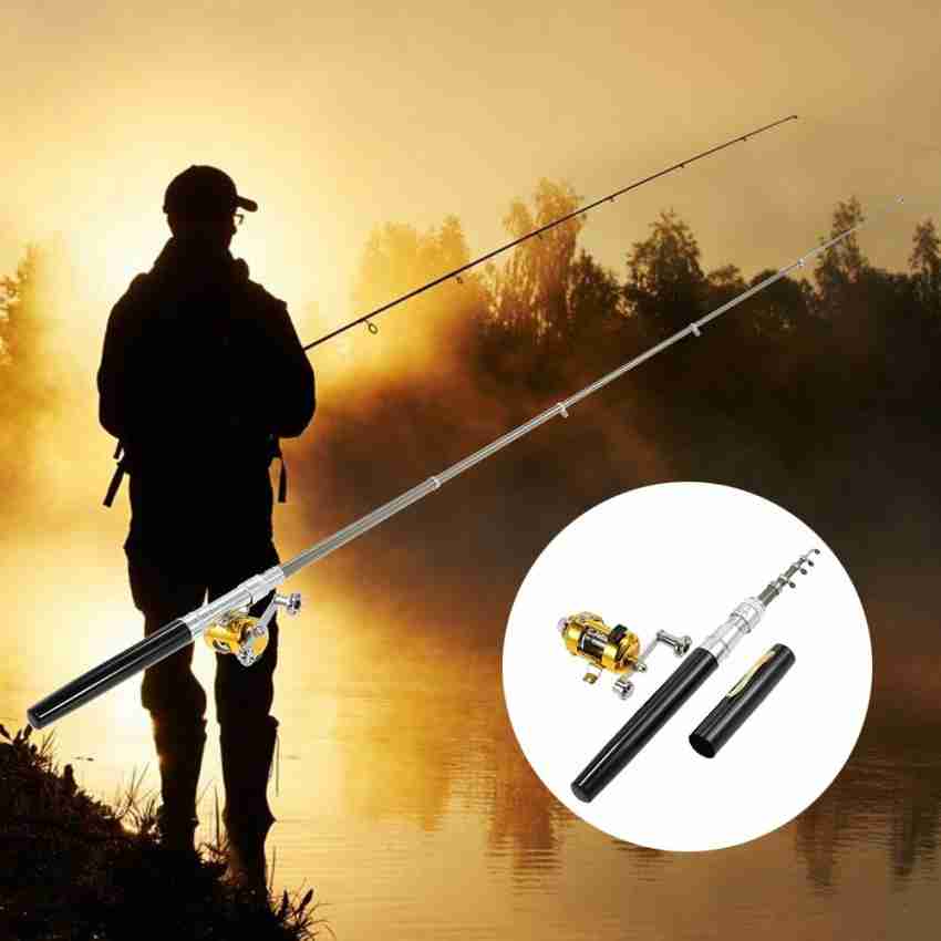 Fishing Pole Portable Pocket Telescopic Mini Fishing Rod Pole Pen