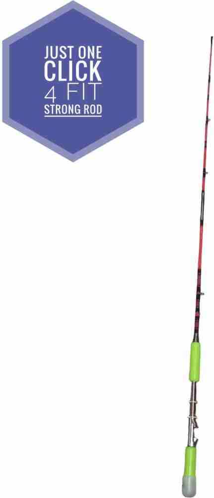 JUST ONE CLICK Orange 1 Orange 1 Multicolor Fishing Rod Price in India -  Buy JUST ONE CLICK Orange 1 Orange 1 Multicolor Fishing Rod online at