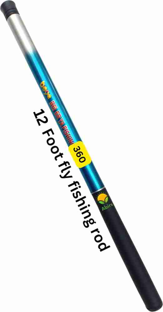 SPRED fishing rod 360 cm blue FF360-12-FLY-ROD-12FT Blue, Yellow