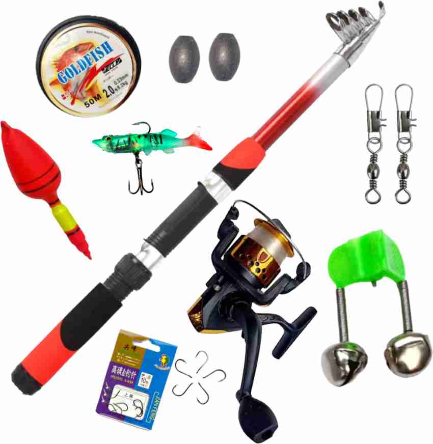 Abirs 7 foot foshing rod and reel fully combo set 2.1 grt Blue