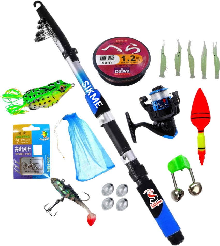 Old fish Master Angler's Kit: 7ft (210cm) Rod, Reel, and Fishing Combo for  Peak Performance Multicolor Fishing Rod Price in India - Buy Old fish  Master Angler's Kit: 7ft (210cm) Rod, Reel