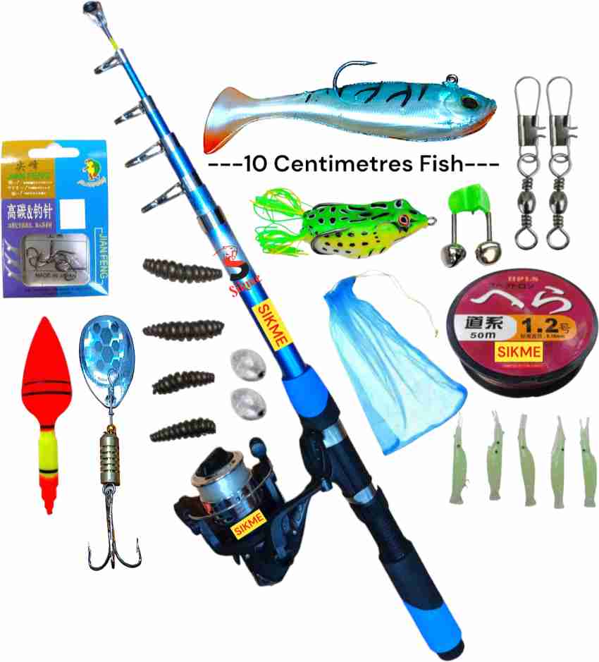 Sikme Ultimate 7-Foot Fishing Rod and Reel Combo Kit Your Complete