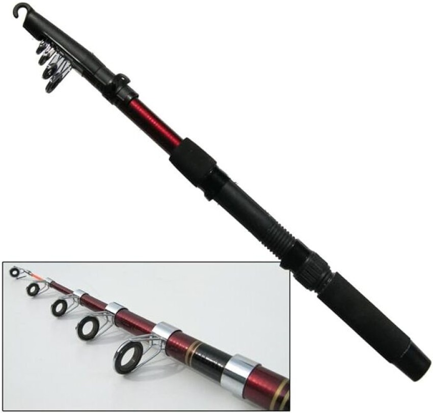 Fishing rod Fishing set combo red section -1 Multicolor, Red