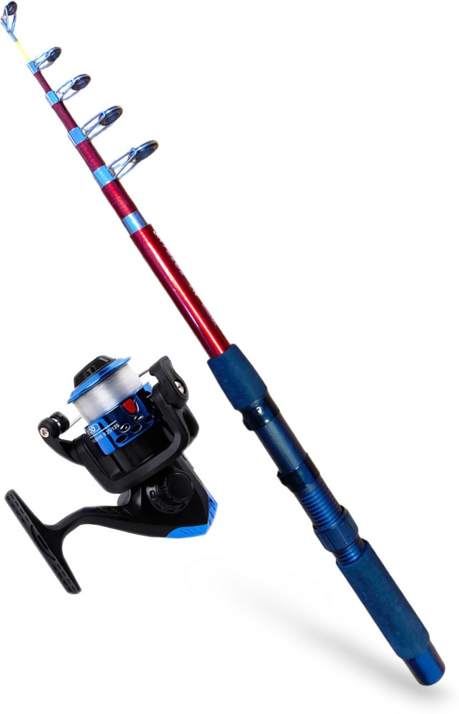 Sikme 7Ft 210 Cm Fishing Rod And Reel Including Fishing Combo Set 210 CM  Blue Fishing Rod Price in India - Buy Sikme 7Ft 210 Cm Fishing Rod And Reel  Including Fishing