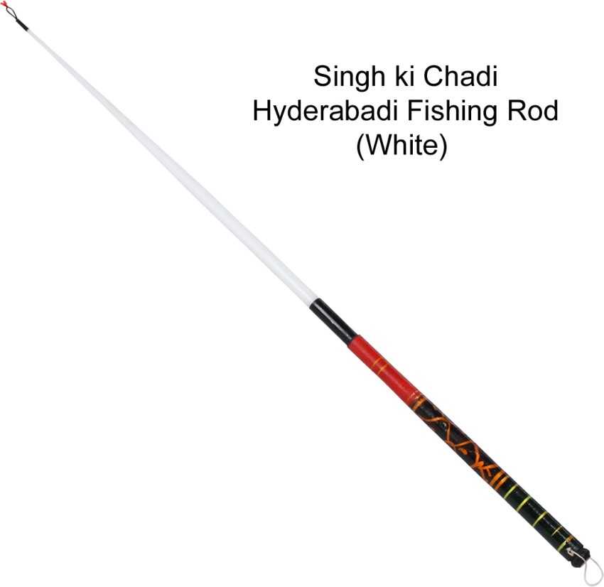 Wish Hunt Hyderabadi Fishing Rod, For Carp Fishing Singh ki chade 3.5ft White  Fishing Rod Price in India - Buy Wish Hunt Hyderabadi Fishing Rod, For Carp  Fishing Singh ki chade 3.5ft