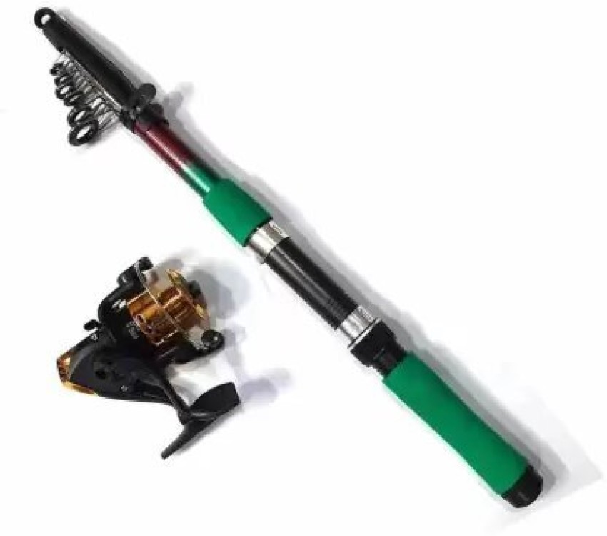 Wish Hunt Fishing rod and reel kit combo Multicolor Fishing Rod Price in  India - Buy Wish Hunt Fishing rod and reel kit combo Multicolor Fishing Rod  online at