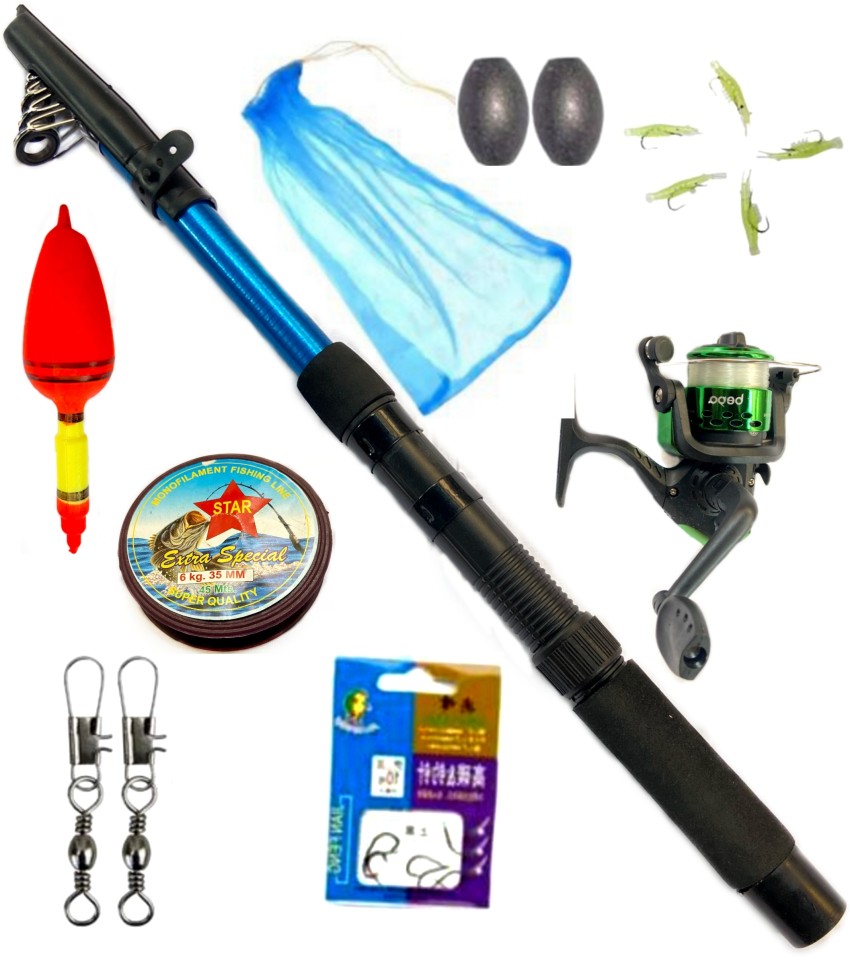 SPPL 7 FT Fishing Rod And Reel Including All Type Fishing Combo