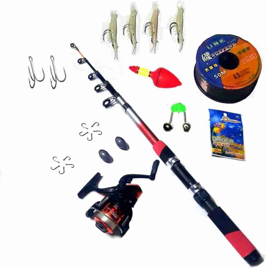 Milbonn Fishing rod and reel set kit combo Sp 210 Multicolor, Blue Fishing  Rod Price in India - Buy Milbonn Fishing rod and reel set kit combo Sp 210  Multicolor, Blue Fishing Rod online at