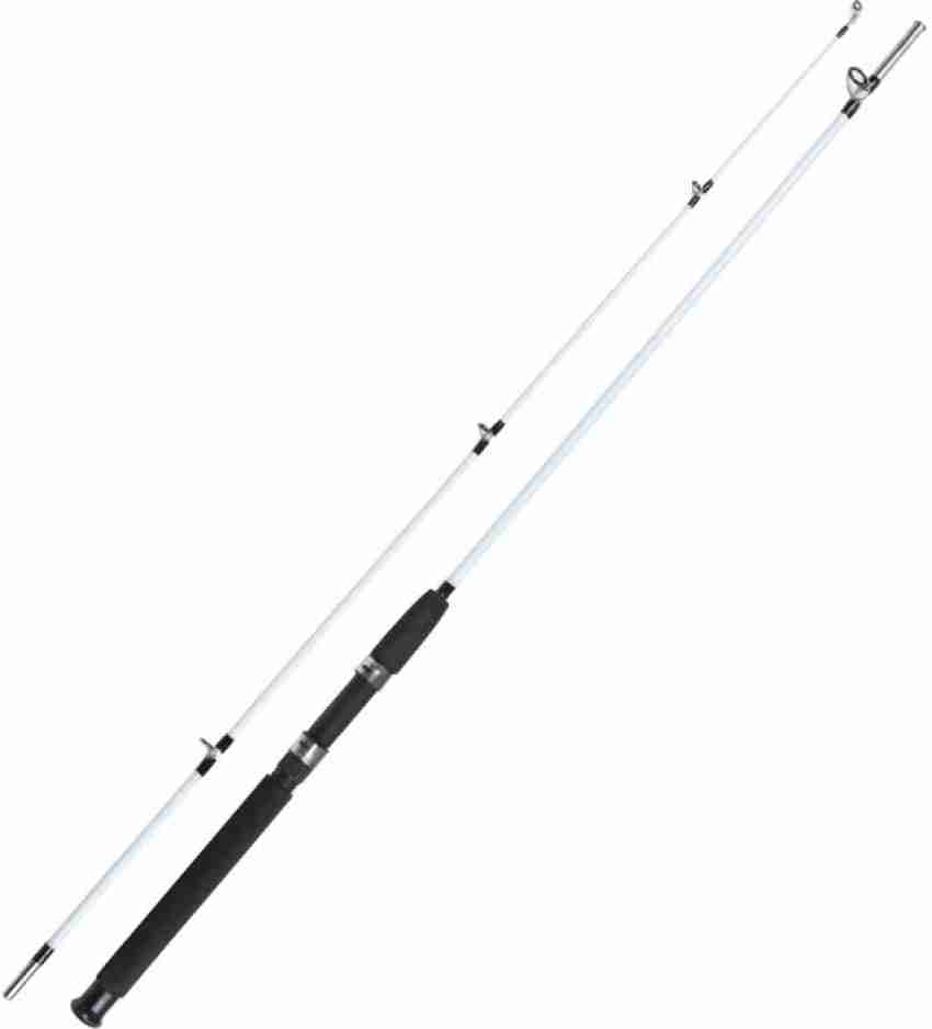 SPRED 5 ft fishing rod solid section rod 2 part Crocodile 150 White