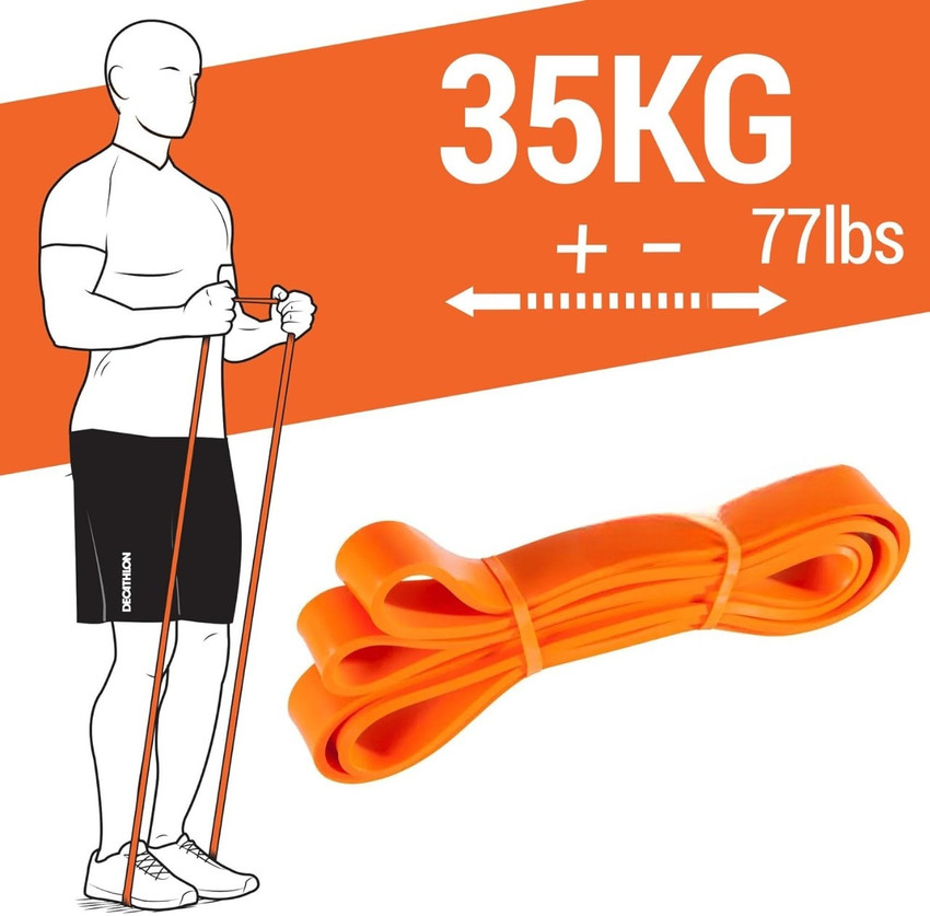 dynamics Decathlon Weight Training Band 35kg Orange Elastic Band Resistance Band Buy dynamics Decathlon Weight Training Band 35kg Orange Elastic Band Resistance Band Online at Best Prices in India Pil...