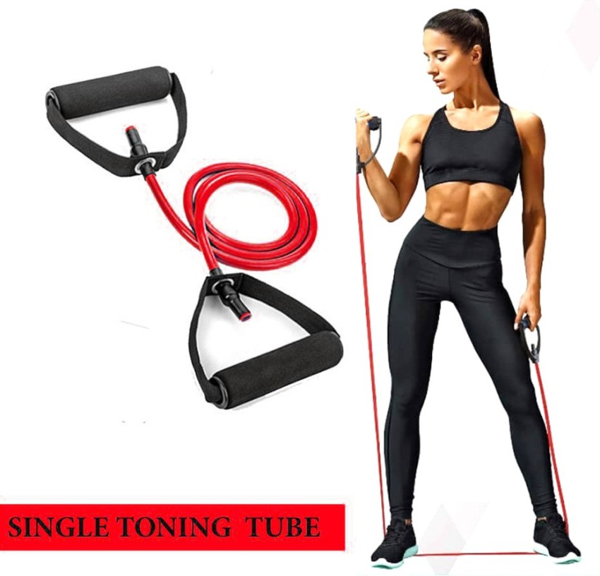 Buy Single Toning Resistance Tube Pull Rope Exercise Band for