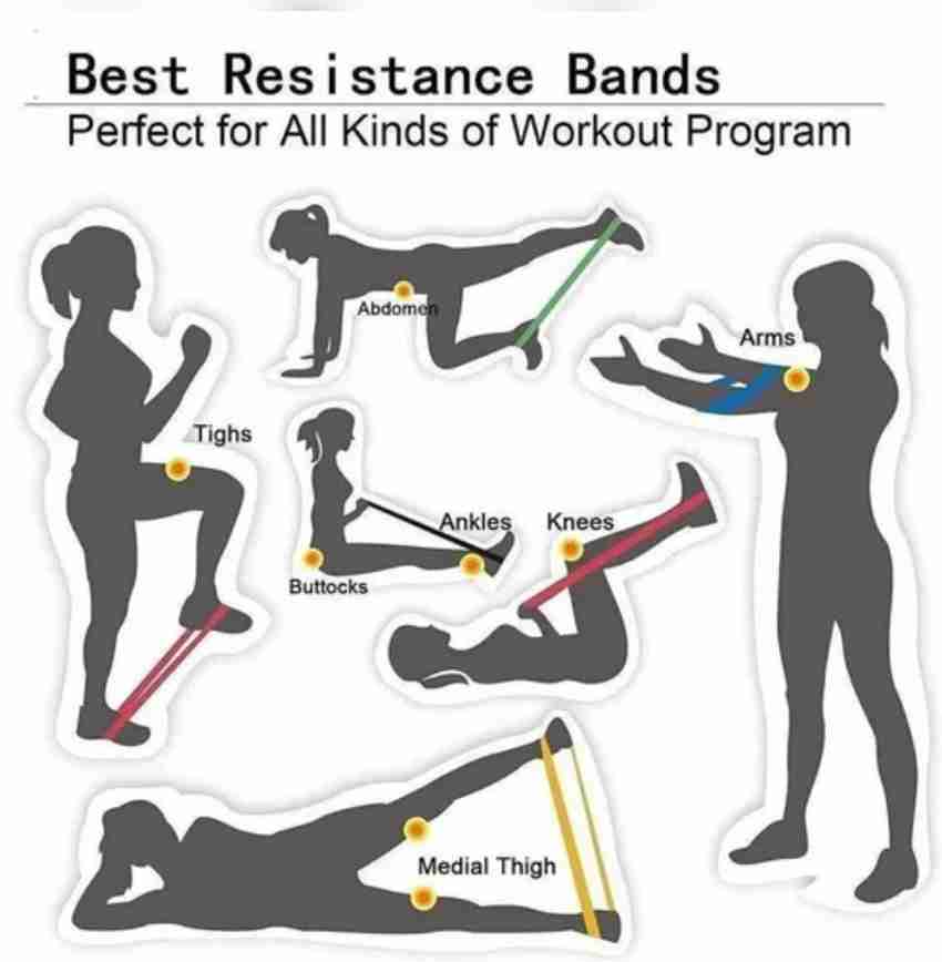 Workout Plan Leg Exercises With Loop Bands Leg Band Workout