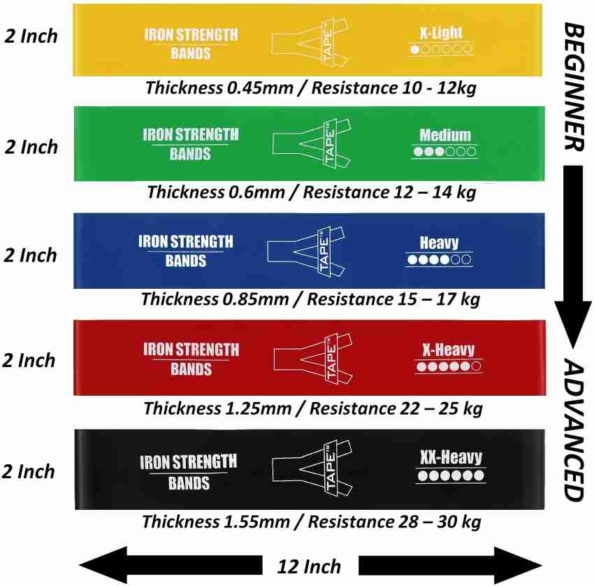 Long Resistance Band - Heavy - Black