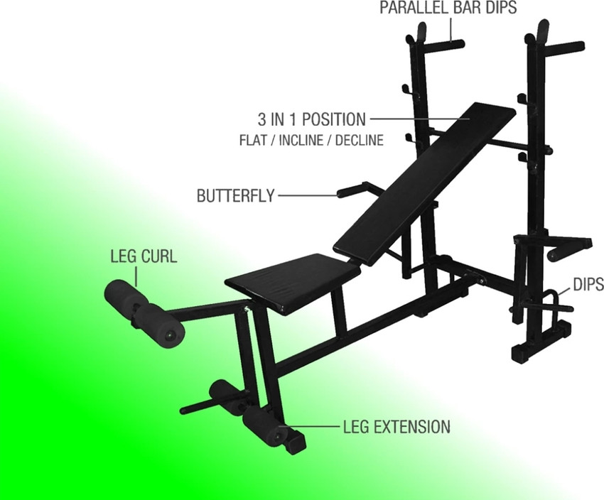 TRU BIOLOGY 8in1 Multipurpose Fitness Bench Multipurpose