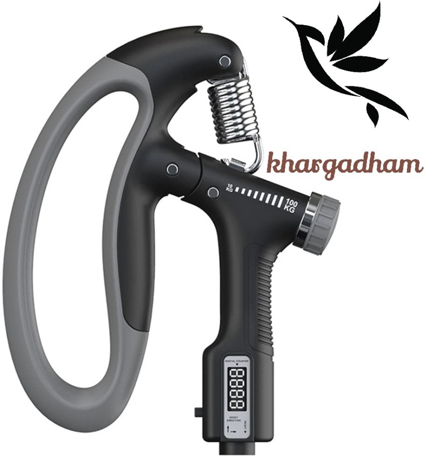 Khargadham Hand Gripper for Best Hand Exerciser Adjustable 10kg to