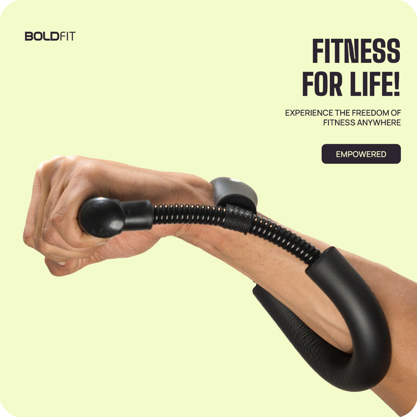 BOLDFIT Forearms Equipment Wrist Exercise Equipment Forearm Exercise Forearm Grip Arm Hand Grip Fitness Grip