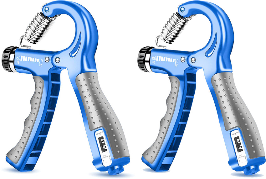 Strauss Adjustable Hand Grip Strengthener With Counter Hand Gripper Exerciser Pack of 2 Hand Grip Fitness Grip Buy Strauss Adjustable Hand Grip Strengthener With Counter Hand Gripper Exerciser Pack of...
