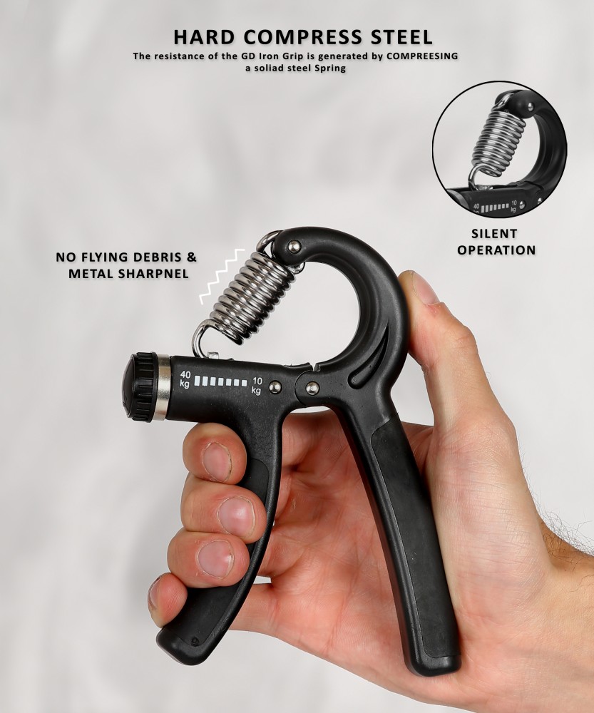 Köp Hand Grip Adjustable, 10-40 kg, Black 