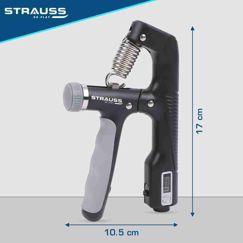 Strauss Adjustable A- Shaped Hand Gripper with Counter