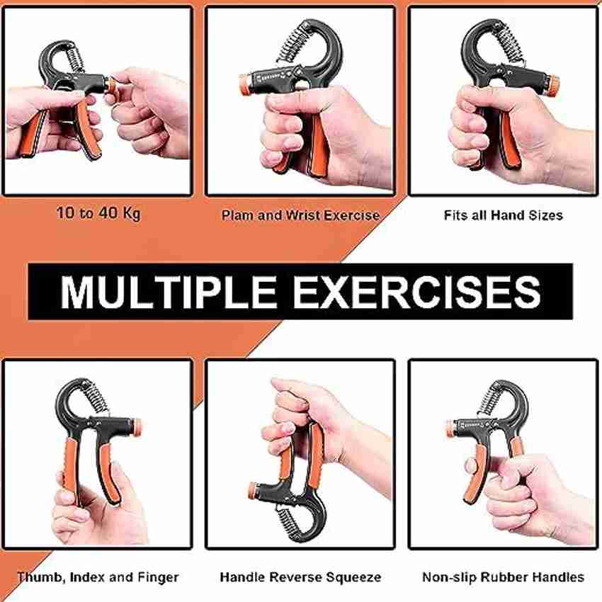 Hand grip and wrist strengthener outlet