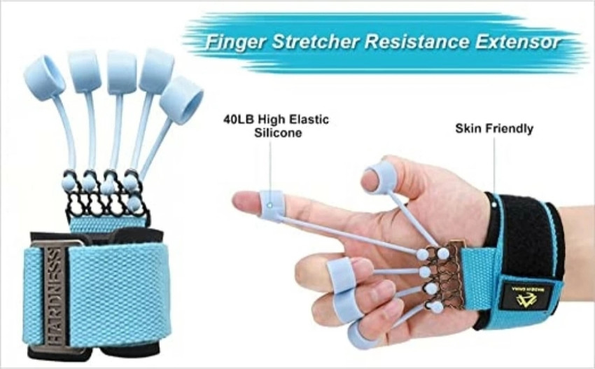 A.K Finger Exerciser Forearm Finger Stretcher Gripper for Finger Resistance Bands Hand Grip Fitness Grip Buy A.K Finger Exerciser Forearm Finger Stretcher Gripper for Finger Resistance Bands Hand Grip...