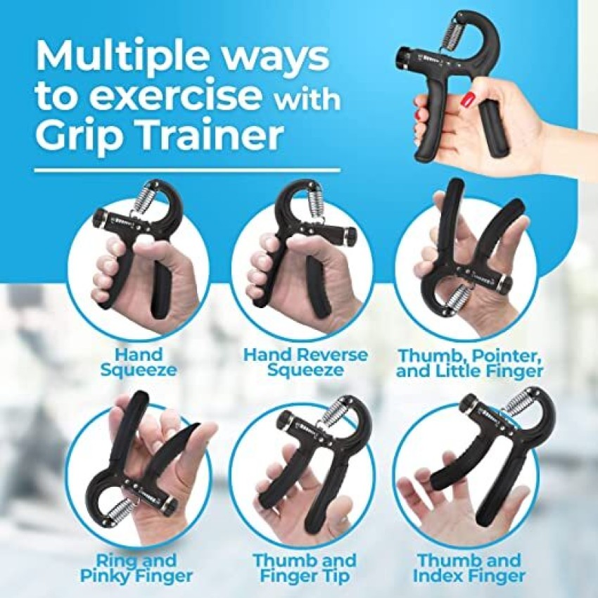 Adjustable Hand Grip Strengthener Finger Exerciser