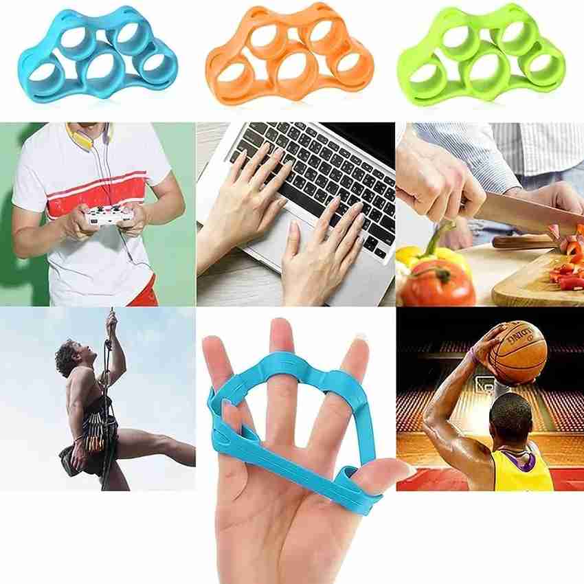 Utkrist flexo 3 pcs Silicon Finger strengthener grip resistance band Hand Grip Fitness Grip Buy Utkrist flexo 3 pcs Silicon Finger strengthener grip resistance band Hand Grip Fitness Grip Online at Be...
