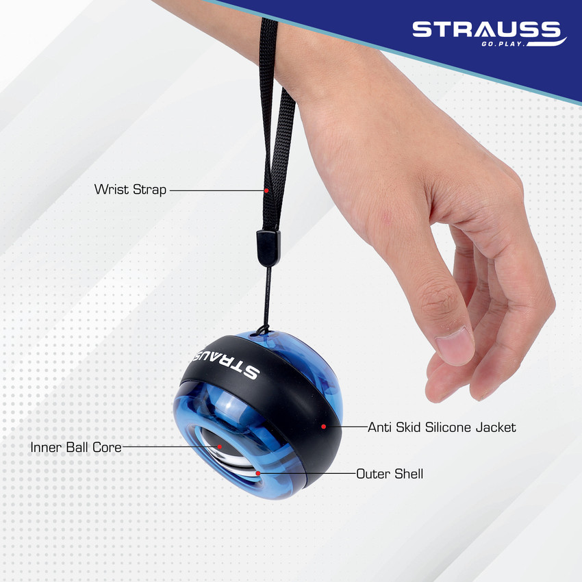 Gyroscopic hand grip exerciser ball 2025