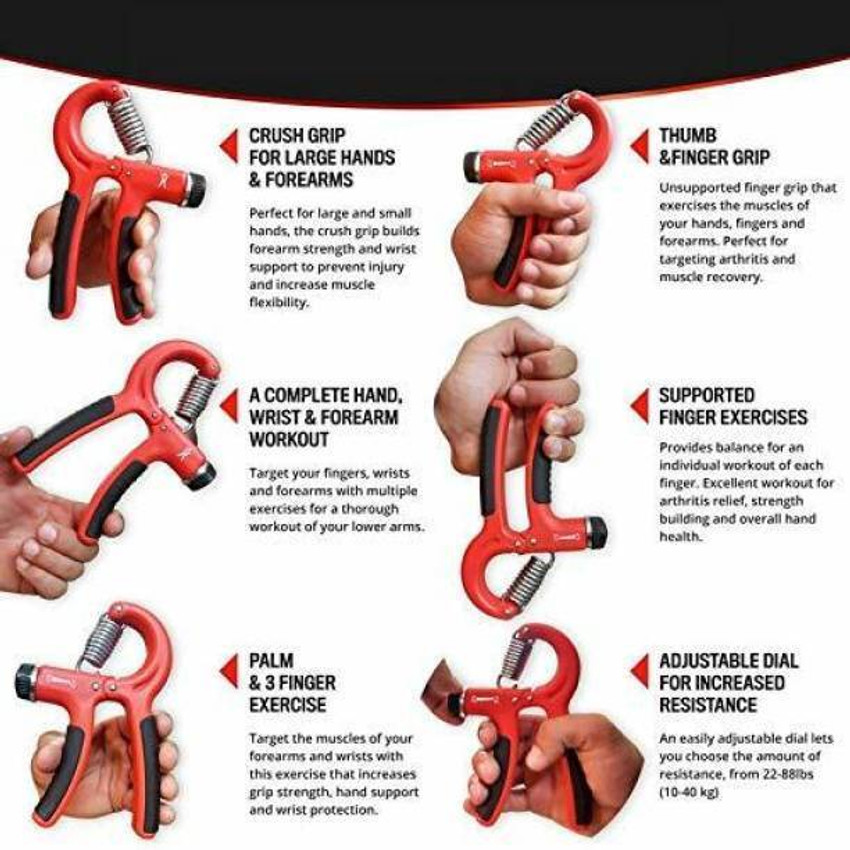 PINGA Hand Gripper Set Wrist Exercise Finger Gripste Hand Grip Fitness Grip Buy PINGA Hand Gripper Set Wrist Exercise Finger Gripste Hand Grip Fitness Grip Online at Best Prices in India