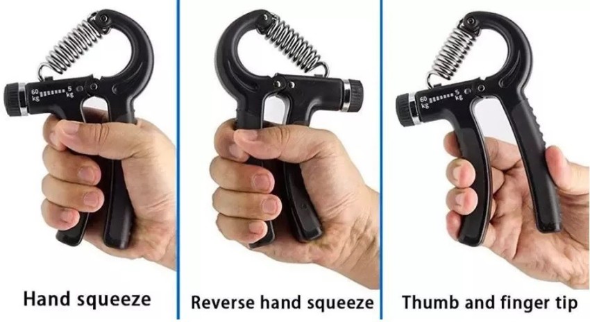 Finger Strengthener, Gripster for Veins, Hand Exerciser, Grip Buddy  Strength Trainer, Adjustable Finger Stretcher